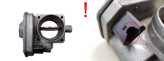 Drosselklappe VWAG 038128063C Pierburg 1809
