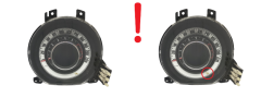 Tacho Kombiinstrument Fiat 500 5550021211 58487