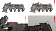 Ansaugkrümmer 9684941780 0361N3 1.6 HDI 16v TDCi Ford PSA Volvo S6