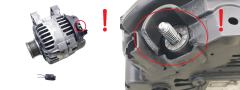 Lichtmaschine Generator 5705NH 9646321780 TG15C118 Valeo Citroen Peugeot HDI 11 Lichtmaschine Generator 5705NH 9646321780 TG15C118 Valeo Citroen Peugeot HDI 11