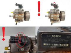 Einspritzpumpe 0445010102 9683703780 1.6 TDCi HDI Bosch PSA Ford S3