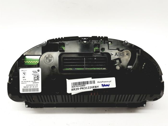 Tacho Kombiinstrument BMW 5 F10 F11 9291414-01 2339303-06 Johnson 