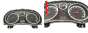 Tacho Kombiinstrument Opel Corsa D P0013312043 51859