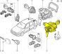 Heckklappenschloss Stellmotor Hinten Neues Original Renault Megane 1 7701470388
