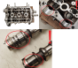Zylinderkopf Toyota Aygo 1KR 1611541580 1.0 12v C1 107 2