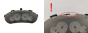 Tacho Kombiinstrument Peugeot 206 9648836580 000500803 3141