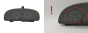 Tacho Kombiinstrument Citroen Xsara 9635060180 N00 2068