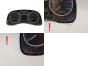 Tacho Kombiinstrument Peugeot 307 9651299680 E 01 1616