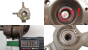 Achsschenkel Rechts Vorne 8200345945 402022048R Renault Clio 3 Modus 23