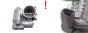 Drosselklappe 03C133062B A2C53030790 VWAG 2342