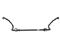 Stabilisatorstange Original Trafic II/III Vivaro NV TAlento 5461100Q0M
