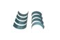 Kurbelwellenlager 06L105701C B11382 VW Audi Seat Skoda Borsehung