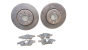Bremsscheibe Vorne Komplett 280mm 402068053R  410A12582R Dacia Lodgy