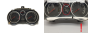 Tacho Kombiinstrument Opel Corsa D P0013264268 GM 2587