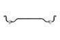 Stabilisatorstange 5Q0511305A B10813 VW Audi Skoda Borsehung