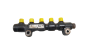 Einspritzleiste Kraftstoffverteiler 9653073880 1.4 HDI 16v Citroen C3 1570E5 