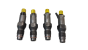 Einspritzdüse Citroen Peugeot LCR6736001 198057 1.9 D DW8 Lucas x4