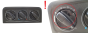 Klimabedienteil Bedienung VW Golf 3 1H0819045/A 1H0819045 1H6819075