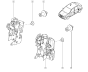 Türschloss Neues Original Links Hinten Dacia Logan 6001547507