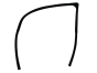 Türscheibendichtung Links Vorne Dacia Duster 8200733142