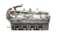 Zylinderkopf 7700600552F 7701473353 1,6 16v 1,4 16v Renault 1001