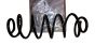Fahrwerksfeder Hinten Original 9674667180 Citroen