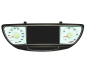 Tacho Kombiinstrument 1400098680 Phedra C8 807 ULYSSE 37739