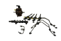 Einspritzpumpe Kraftstoffeinspritzung Kraftstoffleitungen 9683703780 0445110311