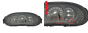 Tacho Kombiinstrument Renault Clio 2 7700410432 G 54335