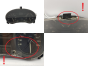 Tacho Kombiinstrument Expert Scudo Jumpy 1401107680 PSA Fiat 1060