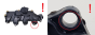 Ventildeckel/Zylinderkopfdeckel 118302055R 1.5 Blue dCi Renault Dacia