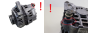 Lichtmaschine Generator 8200660050 A001TA2293 70A Mitsubishi 1.2 16v Renault