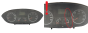 Tacho Kombiinstrument Ducato Boxer Jumper 1358173080 Fiat 49980