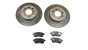 Bremsscheibe Hinten 440A00868R 440603558R Renault Clio 5 0km x2