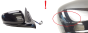 Spiegel Rechts Renault Espace 5 963011074R 15pin 1004