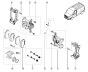 Bremssattel Reparatursatz Vorne Original Trafic  Vivaro  411201691R