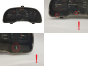 Tacho Kombiinstrument Opel 88481659 Vectra A Astra F 2266