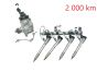 Kraftstoffpumpe und Einspritzdüsen 0445011500 0445110939 2.0 DCI Renault Bosch 