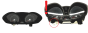 Tacho Kombiinstrument Ford Fiesta VP8A6F-10894-BC 53606