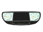 Tacho Kombiinstrument 1499140080 Phedra C8 807 Ulysse PSA 39743
