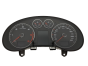 Tacho Kombiinstrument Audi A3 8P 8P0920931S 110080390001 24155