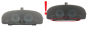 Tacho Kombiinstrument Citroen Xsara 9645744580 B 00 56132