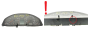 Tacho Kombiinstrument Audi A4 8D0919033F 55146