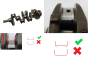 Kurbelwelle 430 0501K7 0501N8 2.0HDI Peugeot Citroen RHR RHW RHM AH01 AHX