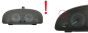 Tacho Kombiinstrument Citroen Xsara 9639708580 B 02 53853
