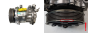 Kompressor Klimaanlage  6453RF 9656574080 2.0HDI Peugeot 407 SD7C16 1301F 