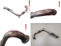 Luftschlauch EGR 8200525140 1.9 dci Renault Scenic 2 1891