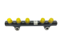 Einspritzleiste Kraftstoffverteiler 9685297580-01 1570Q4 Delphi Citroen Peugeot
