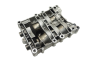 Stirndeckel Für Kurbelwelle 051234 9636898380 2,2 hdi Citroen Peugeot Ford Land 