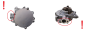 Unterdruckpumpe  7597920-02 456590 Citroen Peugeot Mini